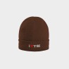 Berretto Beanie I LOVE YES Marrone