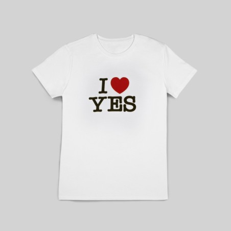 T-shirt I Love Yes uomo