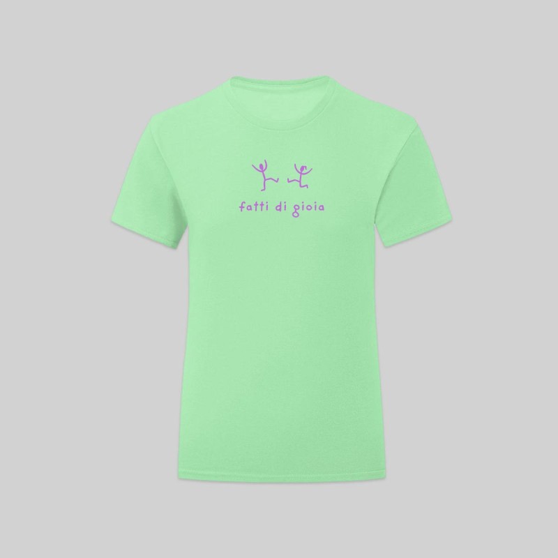 T-shirt Fatti di gioia bambina