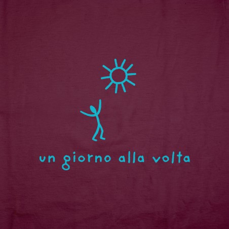 T-shirt Un giorno alla volta donna