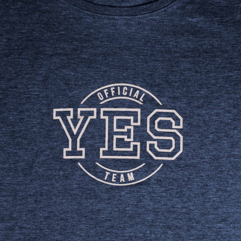 T-shirt Official Yes Team donna blu